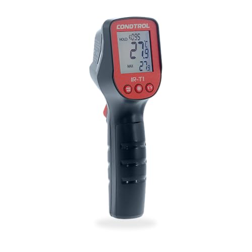 CONDTROL – IR-T1 Infrarot-Thermometer – berührungslose Temperatur – Messung von -50 °C bis +600 °C – präziser Laserpointer – sofortiges Ergebnis – 2+1 Jahre Garantie CONDTROL – IR-T1 Infrarot-Thermometer – berührungslose Temperatur – Messung von -50 °C bis +600 °C – präziser Laserpointer – sofortiges Ergebnis – 2+1 Jahre Garantie von CONDTROL