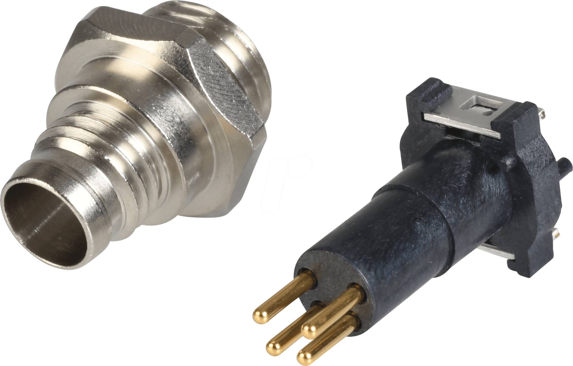 CONEC 42-01253 - SAL M 8, 4-pol, Einbaustecker, gerade von CONEC