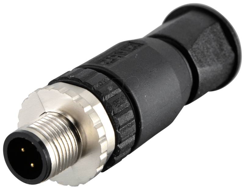 SAL12 RSC4 - SAL M12x1, 4-pol, Stecker von CONEC