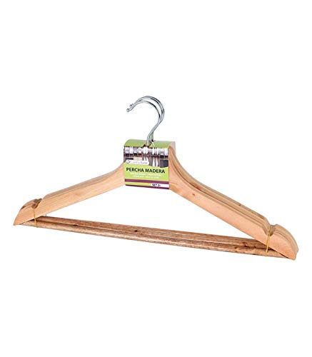 Cintres Confortime Bois (3 Pcs) von CONFORTIME
