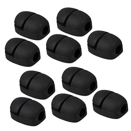 CONGARTENO 10Stücke Kabel Clips Selbstklebende Kabelhalter für Kabelmanagement für Schreibtischorganisation Passend für USB Kabel Audiokabel Kopfhörer Ladegeräte CONGARTENO 10Stücke Kabel Clips Selbstklebende Kabelhalter für Kabelmanagement für Schreibtischorganisation Passend für USB Kabel Audiokabel Kopfhörer Ladegeräte von CONGARTENO