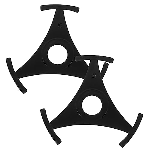 CONGARTENO 2Stücke Vinyl Rekordadapter für Dreieckiger Adapter für Einfache Musikwiedergabe Langlebig rutschfest Schnelle DIY Installation für Verschiedene von CONGARTENO