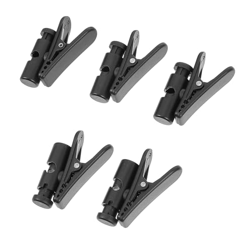 CONGARTENO 5Stücke Kopfhörer Kabelklemmen Einfaches Mikrofonzubehör Schwarze Halterungen zur Befestigung von Mikrofon Kopfhörerkabeln für Sport Freizeit Kompakt Tragbar CONGARTENO 5Stücke Kopfhörer Kabelklemmen Einfaches Mikrofonzubehör Schwarze Halterungen zur Befestigung von Mikrofon Kopfhörerkabeln für Sport Freizeit Kompakt Tragbar von CONGARTENO