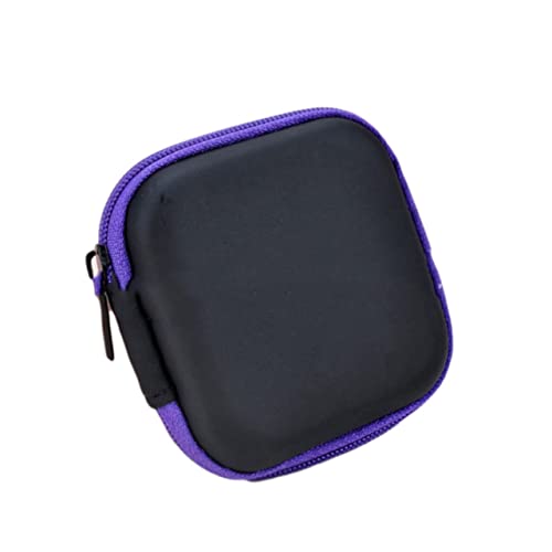 CONGARTENO 5Stücke Mini Eva Kopfhörer Aufbewahrungsbox Zufälligen Tragetasche für Ohrhörer USB Kabel Player Kleine Accessoires Stoßfest von CONGARTENO