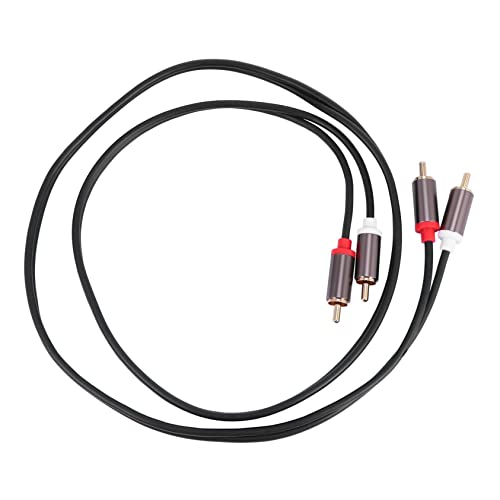 CONGARTENO Audiokabel für Hi Fi Langlebig mit Vergoldeten Steckern für Tv CD Player Hochfidelity Stabile Klangübertragung von CONGARTENO