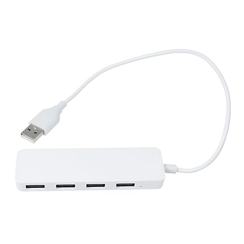 CONGARTENO Port USB Hub Erweiterungssplitter Adapter für Laptop PC Hochgeschwindigkeit Weiß Unterstützt Gleichzeitiges Laden von Geräten von CONGARTENO