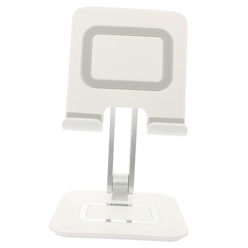 CONGARTENO Tablet-Halter Zelle Stand Steht Schreibtischhalterung montiert handyhalterung Telefonständer aus Metall Tabletop -Telefonhalter Desktop-Handyständer Abs Weiß CONGARTENO Tablet-Halter Zelle Stand Steht Schreibtischhalterung montiert handyhalterung Telefonständer aus Metall Tabletop -Telefonhalter Desktop-Handyständer Abs Weiß von CONGARTENO