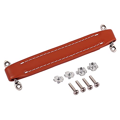 CONGARTENO Vintage Gitarrenverstärker Griffband aus PU Leder für Lautsprecher Amp Hellbraun Leicht Tragbar Gitarre Hohe Verarbeitungsqualität Langlebig CONGARTENO Vintage Gitarrenverstärker Griffband aus PU Leder für Lautsprecher Amp Hellbraun Leicht Tragbar Gitarre Hohe Verarbeitungsqualität Langlebig von CONGARTENO