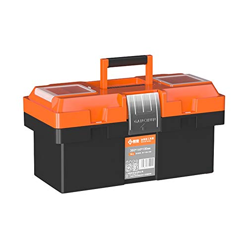CONGRUI Art Toolbox Hardware Home Tragbare Kunst Auto Multifunktionale Aufbewahrungsbox (34 x 16 x 18 cm) von CONGRUI