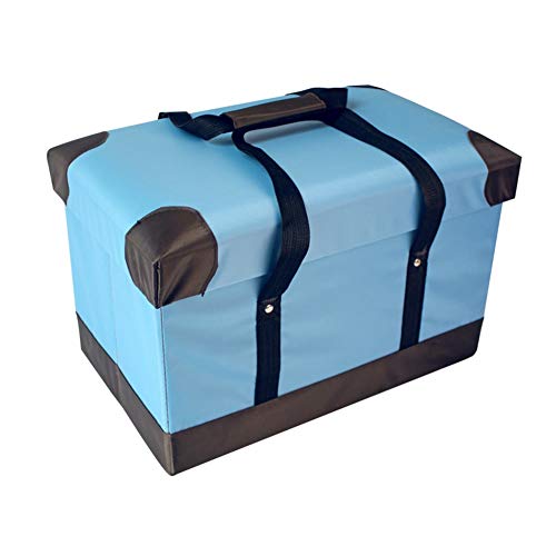 CONGRUI Art Toolbox Klapphocker Leinwand Bild Box Große Kapazität Gouache Farbkasten Malerei Schublade (Blau) von CONGRUI