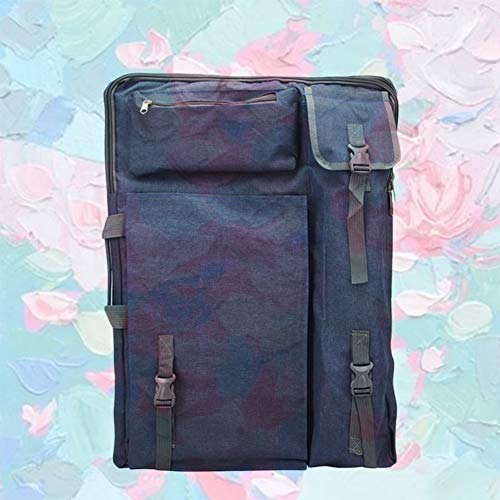 CONGRUI Artboard-Tasche, 4K, Skizzieren, multifunktional, Kunstpaket, Outdoor, tragbar, Staffeleien, Rucksack (blau) von CONGRUI