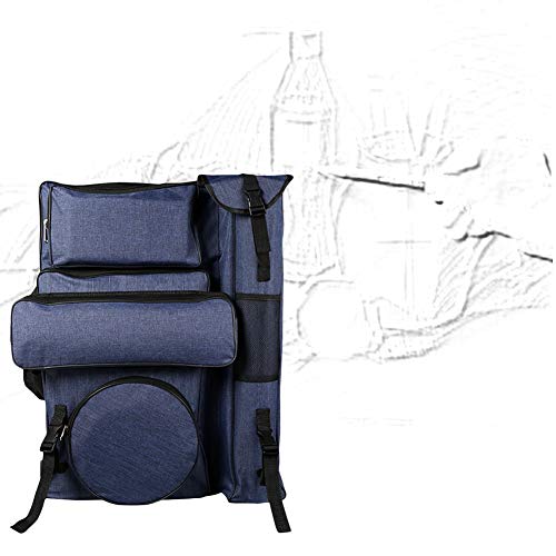 CONGRUI Große Kapazität Leinwand Malerei Tasche Kunst Student Special Drawing Board Bag Tragbar (Blau) von CONGRUI
