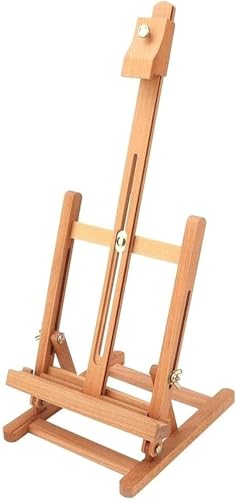 CONGRUI Kleiner verstellbarer Tischständer aus Holz für Studio-Künstler, Zeichenbrett für Anfänger von CONGRUI
