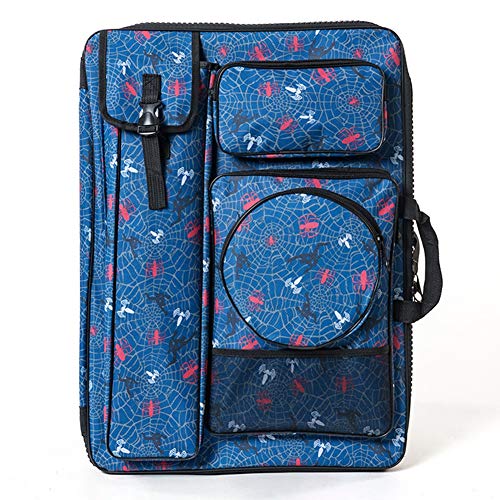 CONGRUI Rucksack, Malwerkzeug, Künstler, tragbar, faltbar, Kunst, Malbrett, Tasche, 49 x 66 cm (blau) von CONGRUI