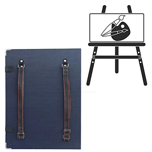 CONGRUI Skizzenstaffelei, multifunktional, wasserdicht, Staffelei, Anfänger, Zeichenbrett, Studio oder Feld (Blau, 6K) von CONGRUI
