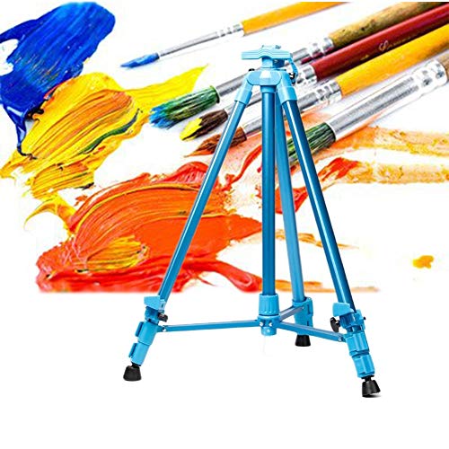 CONGRUI Staffelei-Rückseite, verstellbare Staffelei und Flip-Charts, verstellbare Display-Staffeleien (blau) von CONGRUI