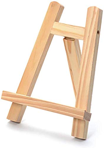 CONGRUI Staffelei Zeichenhalter Tischständer Elegante Display Staffelei Vielseitig Anfänger Künstler Holz Größe (S) von CONGRUI
