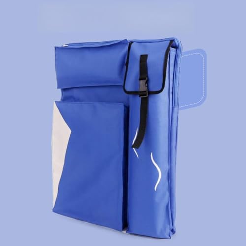CONGRUI Tasche für Zeichenbrett, Zeichenbrett, mit Tasche, große Kapazität, Staffeleien, Rucksack (blau) von CONGRUI