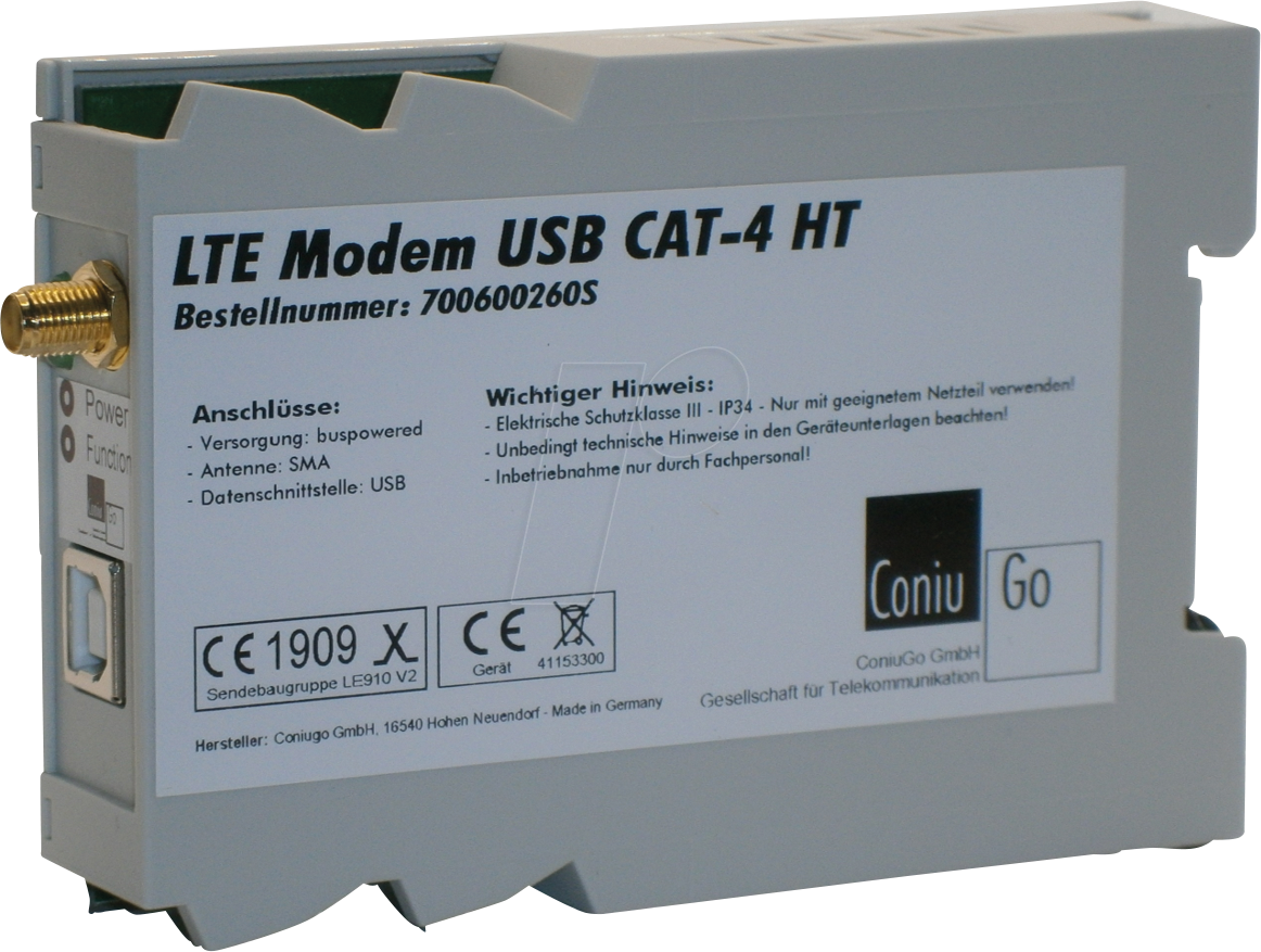 CONIU 700600260S - LTE Modem USB Hutschiene von CONIUGO