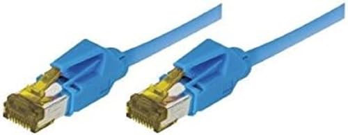 CONNECT 1 m Full Copper RJ45 S/FTP CAT 6 A, LSOH Snagless Patch-Kabel – Blau von CONNECT