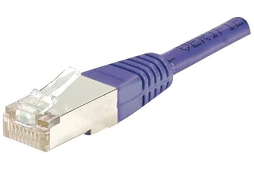 CONNECT 10 m Full Copper RJ45 Cat. 6 S/FTP Patch Cord – lila von CONNECT