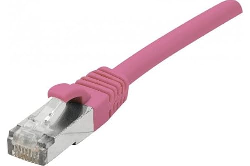 CONNECT 20 m Full Copper RJ45 Cat. 6 F/UTP LSZH, snagless, Patch Cord – Pink von CONNECT