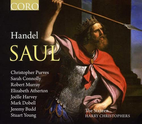 Händel: Saul HWV 53 von CONNOLLY/MURRAY/BUDD/CHRISTOPHERS,HARRY/SIXTEEN