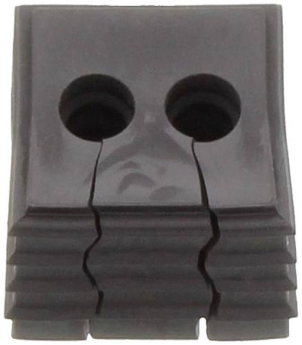 CONTA-CLIP KDS-DE 2X5-6 BK Dichtelement Thermoplastisches Elastomer Schwarz 10St. von CONTA-CLIP