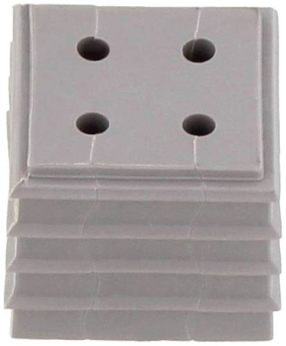 CONTA-CLIP KDS-DE 4X2-3 GR Dichtelement Thermoplastisches Elastomer Grau 10St. von CONTA-CLIP