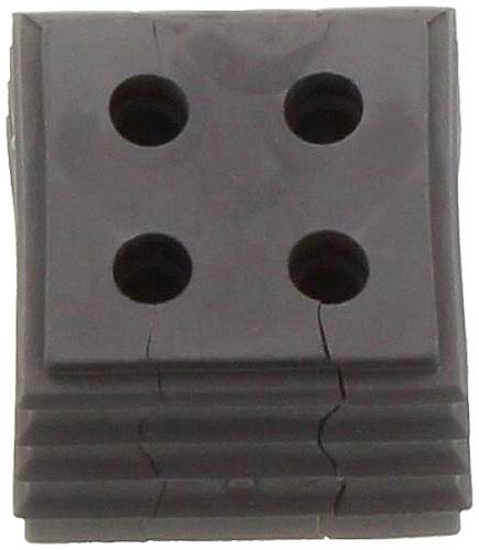 CONTA-CLIP KDS-DE 4X3-4 BK Dichtelement Thermoplastisches Elastomer Schwarz 10St. von CONTA-CLIP