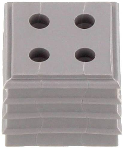 CONTA-CLIP KDS-DE 4X3-4 GR Dichtelement Thermoplastisches Elastomer Grau 10St. von CONTA-CLIP
