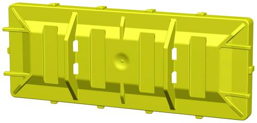 CONTA-CLIP KDS-FP-AD/UL YE Abdeckung Polyamid 6.6 Gelb 10St. von CONTA-CLIP