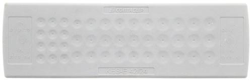 CONTA-CLIP KES-E 42/24 B GR Kabeleinführung Plattenstärke (max.) 4mm Thermoplastisches Elastomer G von CONTA-CLIP