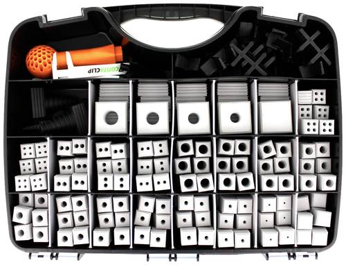 CONTA-CLIP Sortimentsbox KDSClick Servicebox für Kabeldurchführungen 1St. von CONTA-CLIP