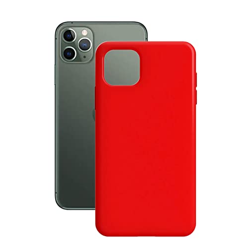 CONTACT Silk TPU-Schutzhülle für iPhone 11 Pro Max, Rot von CONTACT