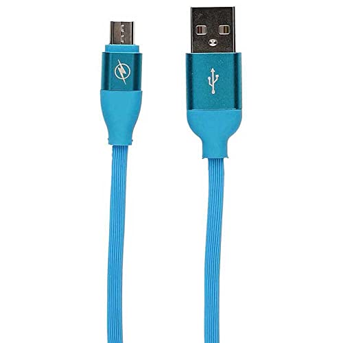 CONTACT USB-Datenkabel auf Micro-USB, 2 A, Blau von CONTACT