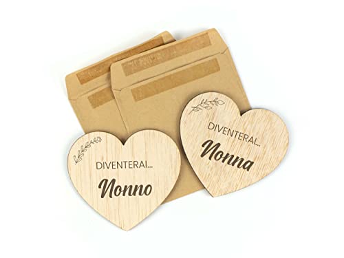 CONTRAXT Annuncio Gravidanza ai Nonni Originale. Nonno e nonna idee regalo kit originale per neo nonni gravidanza sorpresa Annunciare la nascita bebe regali per nonna nonno (Nonni) von CONTRAXT