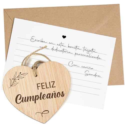 CONTRAXT Geburtstagsgeschenke, Glückwunschkarte zum Geburtstag, aus Holz, originelle Geschenke, Geburtstag, Freundin, Freund, Mann, Frau, Geburtstagskarten (Alles Gute zum Geburtstag) von CONTRAXT