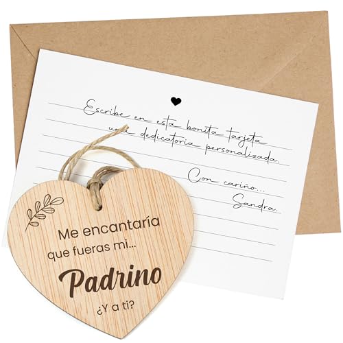 CONTRAXT Set Quieres ser mi Padrino. Idea Original para Bautizo o Boda y Anunciar Embarazo, Regalo Original para el Padrino CONTRAXT Set Quieres ser mi Padrino. Idea Original para Bautizo o Boda y Anunciar Embarazo, Regalo Original para el Padrino von CONTRAXT