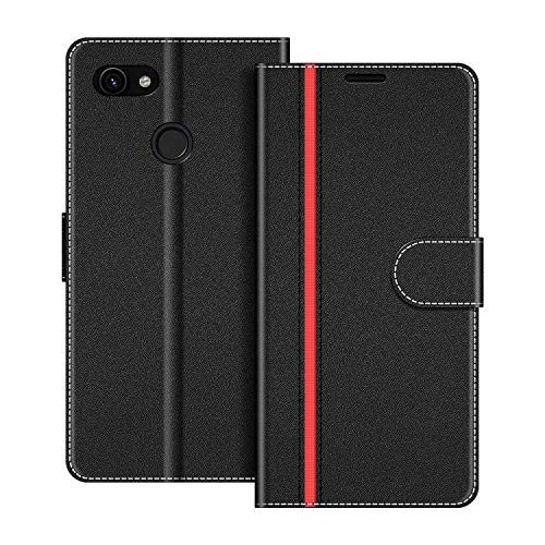 COODIO Handyhülle für Google Pixel 3A XL Handy Hülle, Google Pixel 3A XL Hülle Leder Handytasche für Google Pixel 3A XL Klapphülle Tasche, Schwarz/Rot COODIO Handyhülle für Google Pixel 3A XL Handy Hülle, Google Pixel 3A XL Hülle Leder Handytasche für Google Pixel 3A XL Klapphülle Tasche, Schwarz/Rot von COODIO