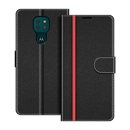 COODIO Handyhülle für Motorola Moto G9 Play Handy Hülle, Motorola Moto G9 Play Hülle Leder Handytasche für Motorola Moto G9 Play Klapphülle Tasche, Schwarz/Rot COODIO Handyhülle für Motorola Moto G9 Play Handy Hülle, Motorola Moto G9 Play Hülle Leder Handytasche für Motorola Moto G9 Play Klapphülle Tasche, Schwarz/Rot von COODIO