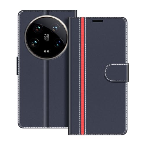 COODIO Handyhülle für Xiaomi 14 Ultra Handy Hülle, Xiaomi 14 Ultra Hülle Leder Handytasche für Xiaomi 14 Ultra Klapphülle Tasche, Dunkel Blau/Rot COODIO Handyhülle für Xiaomi 14 Ultra Handy Hülle, Xiaomi 14 Ultra Hülle Leder Handytasche für Xiaomi 14 Ultra Klapphülle Tasche, Dunkel Blau/Rot von COODIO