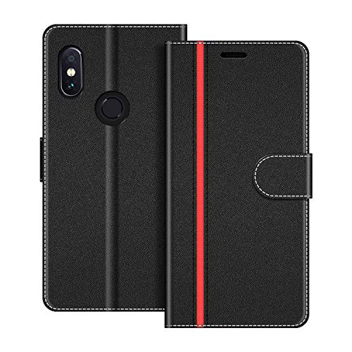 COODIO Handyhülle für Xiaomi Redmi Note 5 Handy Hülle, Xiaomi Redmi Note 5 Hülle Leder Handytasche für Xiaomi Redmi Note 5 Klapphülle Tasche, Schwarz/Rot COODIO Handyhülle für Xiaomi Redmi Note 5 Handy Hülle, Xiaomi Redmi Note 5 Hülle Leder Handytasche für Xiaomi Redmi Note 5 Klapphülle Tasche, Schwarz/Rot von COODIO