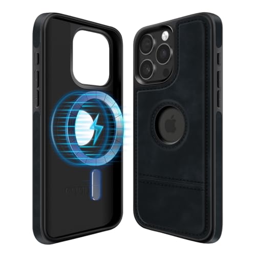 COODIO Logo-View Magnetisch Hülle für iPhone 16 Pro Max 6,9 Zoll, Magnetisch Hülle kompatibel mit MagSafe, Dünn Kreativer Handyhülle, Schwarz COODIO Logo-View Magnetisch Hülle für iPhone 16 Pro Max 6,9 Zoll, Magnetisch Hülle kompatibel mit MagSafe, Dünn Kreativer Handyhülle, Schwarz von COODIO