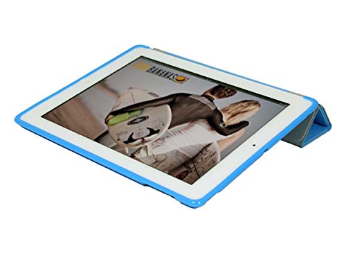 Cool Bananas SmartShell Cover für das Neue iPad 3 rd gen. in Blau - kompatibel mit Smart Cover von Apple von COOL BANANAS