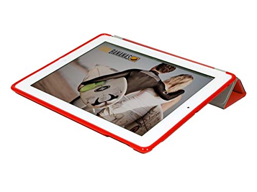 Cool Bananas SmartShell Cover für das Neue iPad 3 rd gen.in Rot - kompatibel mit Smart Cover von Apple von COOL BANANAS