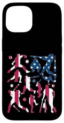 BASEBALLSPIELER COOL BASEBALL Hülle für iPhone 15 von COOL BASEBALL DESIGNS AND OUTFITS