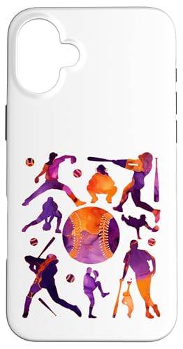 BASEBALLSPIELER COOL BASEBALL Hülle für iPhone 16 Plus von COOL BASEBALL DESIGNS AND OUTFITS