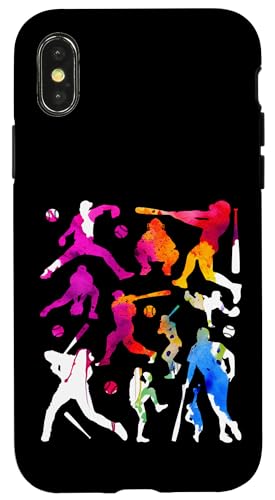 BASEBALLSPIELER COOL BASEBALL Hülle für iPhone X/XS von COOL BASEBALL DESIGNS AND OUTFITS
