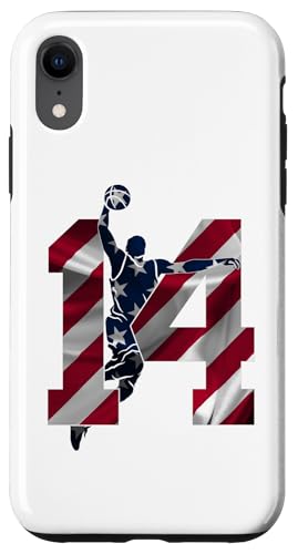 Hülle für iPhone XR NUMMER 14 JAHRE BASKETBALL 14. GEBURTSTAG Hülle für iPhone XR NUMMER 14 JAHRE BASKETBALL 14. GEBURTSTAG von COOL BASKETBALL DESIGNS AND OUTFITS
